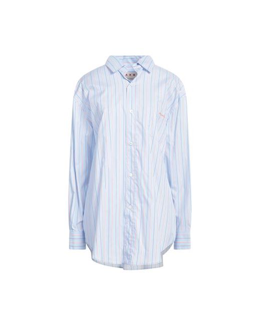 Marni Shirt Azure Cotton