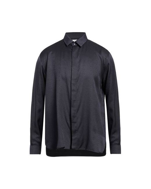 Saint Laurent Man Shirt Midnight ½ Silk Wool