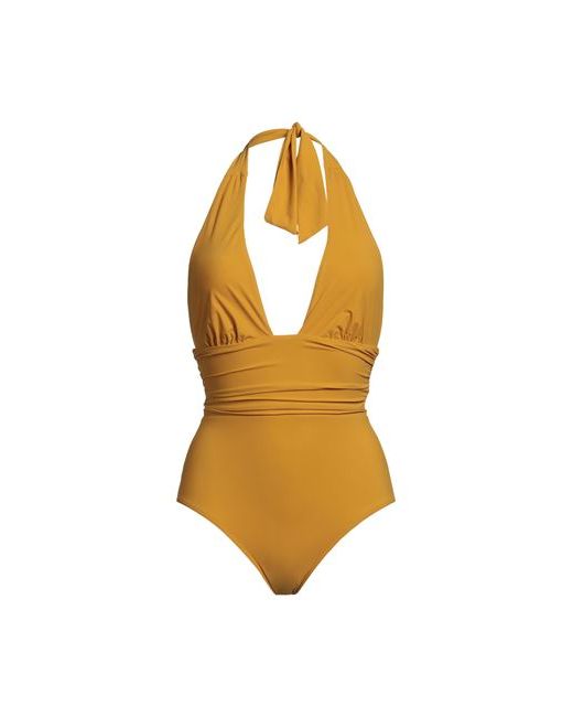 Siyu One-piece swimsuit Ocher Polyamide Elastane
