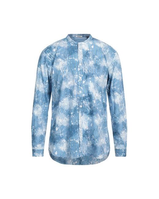 Imperial Man Shirt Azure Cotton