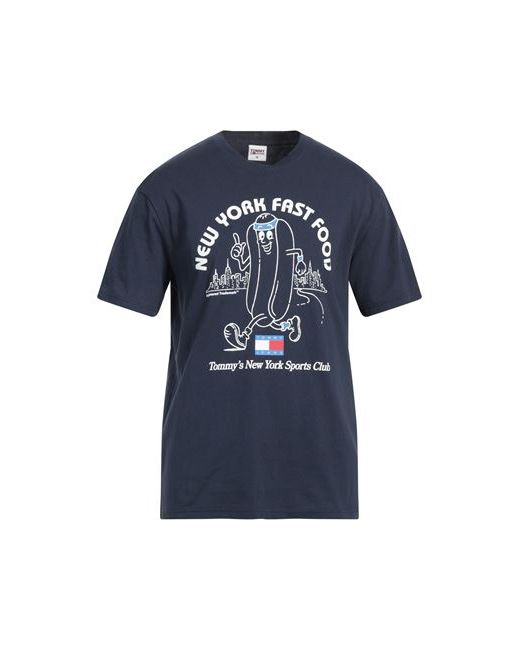 Tommy Jeans Man T-shirt Midnight Cotton