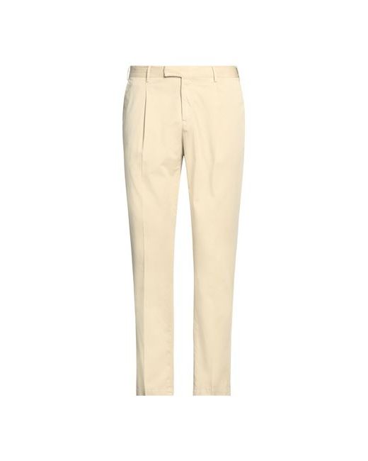 PT Torino Man Pants Cream Cotton Silk Elastane