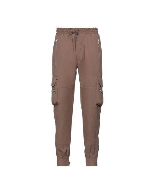 Represent Man Pants Light brown Cotton Lycra