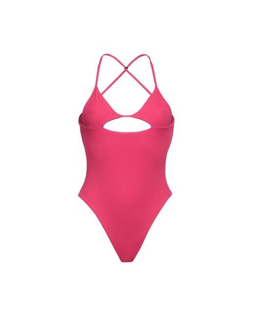 Attico One-piece swimsuit Fuchsia Polyamide Elastane