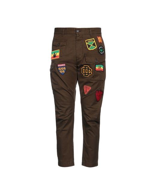 Dsquared2 Man Pants Military Cotton Polyester