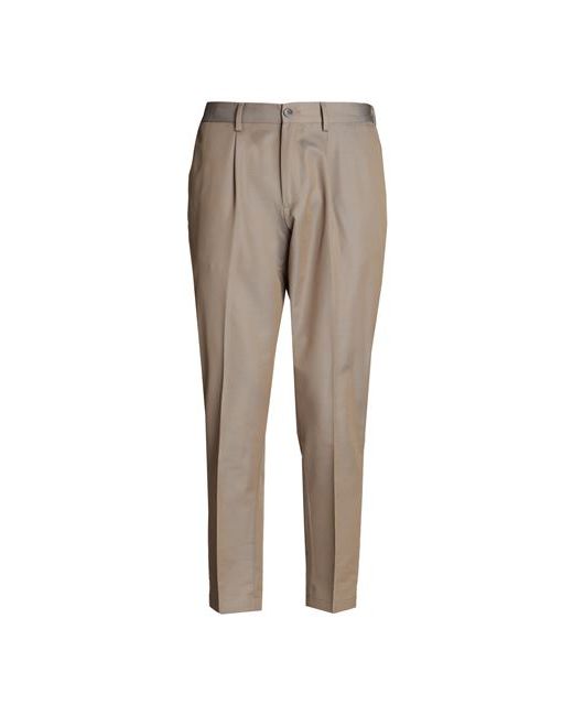 Devore Incipit Man Pants Light brown Textile fibers