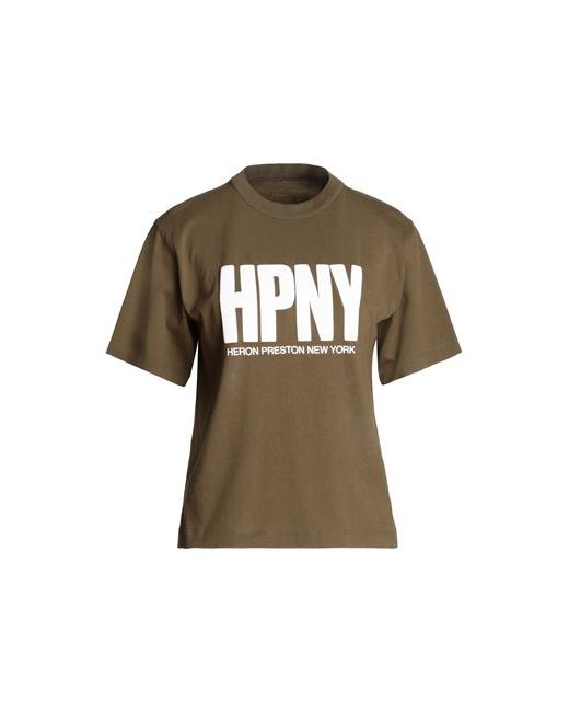 Heron Preston T-shirt Military Cotton