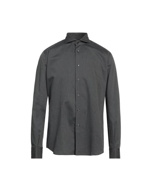 SACCHI Firenze Man Shirt Steel ½ Cotton