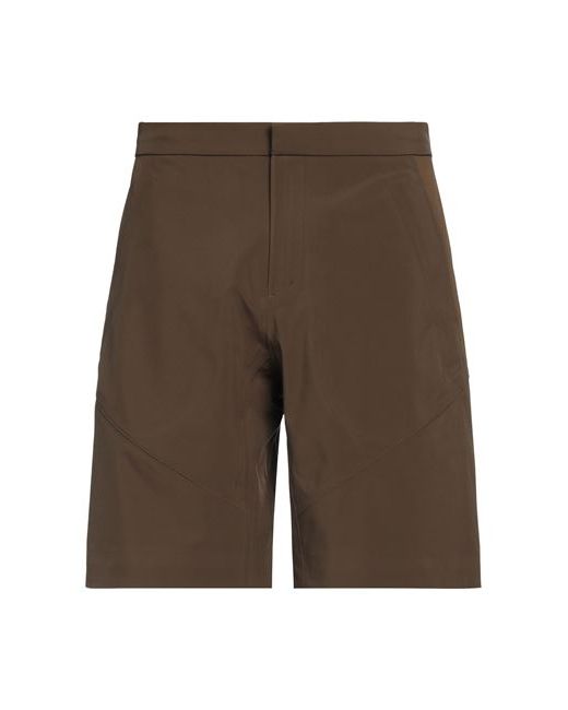 Z Zegna Man Shorts Bermuda Military Polyester Elastane
