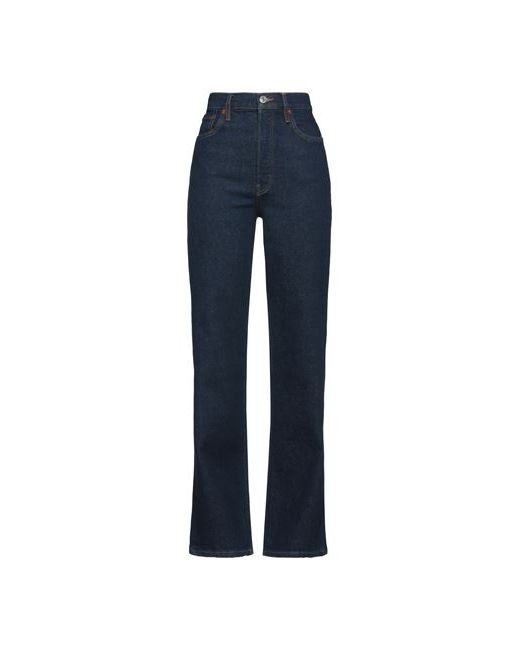 Re/Done Denim pants Cotton Recycled cotton Polyester Elastane