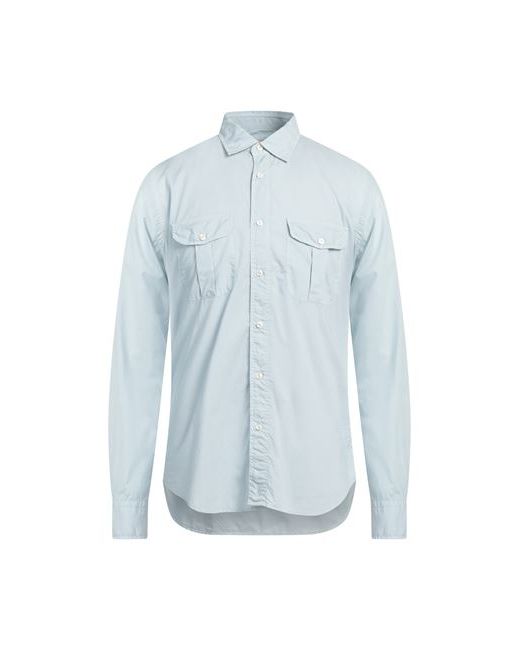 Xacus Man Shirt Sky Cotton
