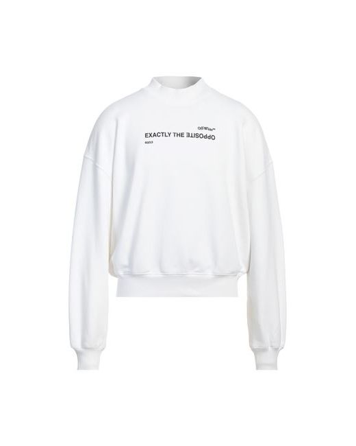 Off-White Man Sweatshirt Cotton Elastane Polyester