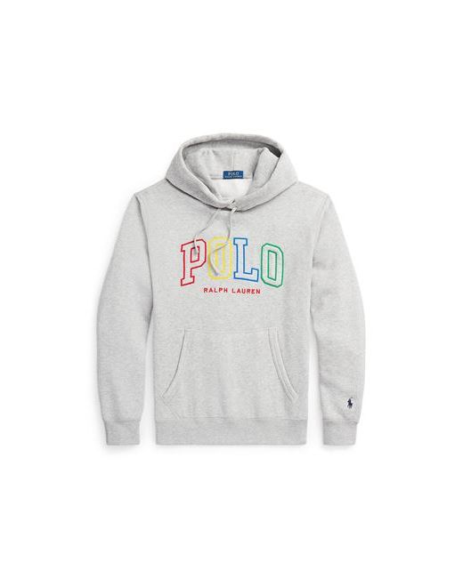 Polo Ralph Lauren The Rl Fleece Logo Hoodie Man Sweatshirt Light Cotton Polyester