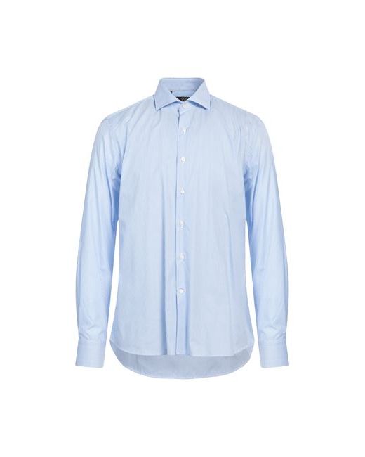 Class Roberto Cavalli Man Shirt Sky ½ Cotton