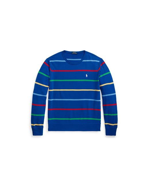Polo Ralph Lauren Striped Spa Terry Sweatshirt Man Bright Cotton