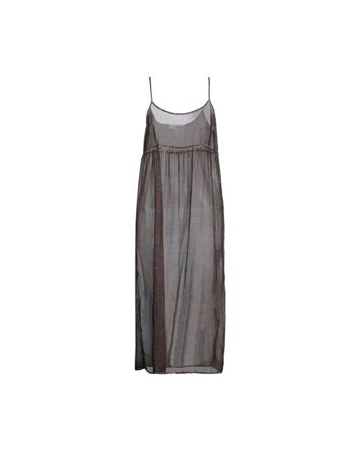 Un-Namable Midi dress Dark Cotton Silk