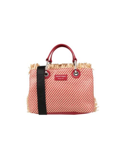 Emporio Armani Handbag Soft Leather Straw