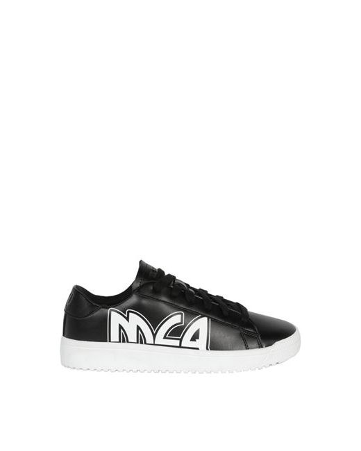 McQ Alexander McQueen Logo Print Low-top Sneakers Tanned leather