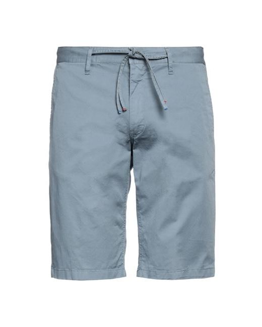 Grey Daniele Alessandrini Man Shorts Bermuda Cotton Elastane