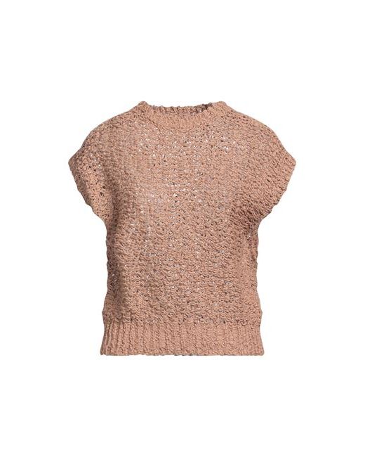 Peserico Sweater Camel Cotton