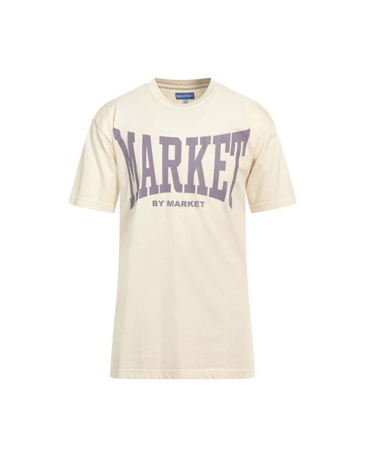 market Man T-shirt Cream Cotton