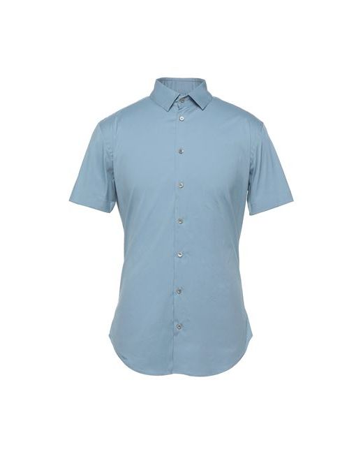 Giorgio Armani Man Shirt Pastel ½ Cotton Polyamide Elastane