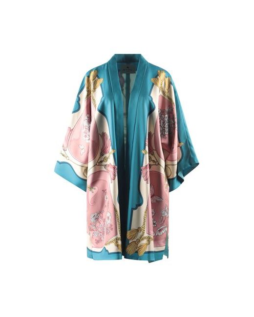 Etro Shirt Azure Silk