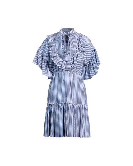 Alessandro Enriquez Mini dress Azure Cotton