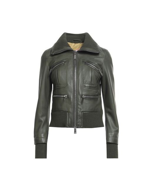 Dsquared2 Jacket Military Ovine leather