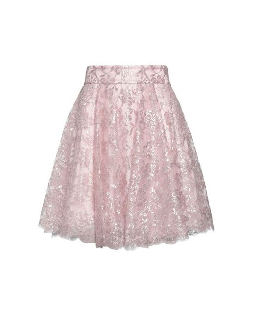 Dolce & Gabbana Mini skirt Light Metallic Polyester Polyamide Nylon