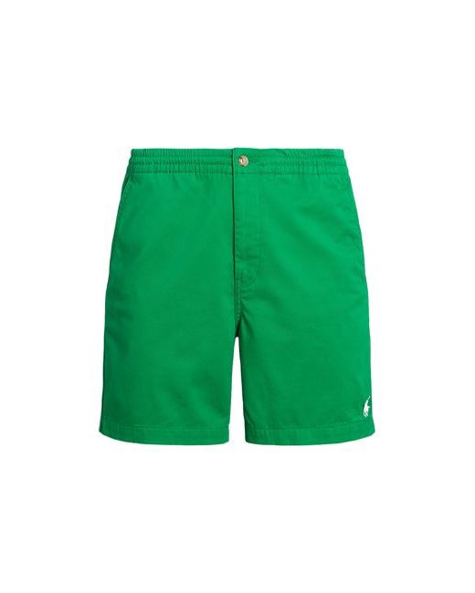 Polo Ralph Lauren 6-inch Polo Prepster Twill Short Man Shorts Bermuda Emerald Cotton Elastane