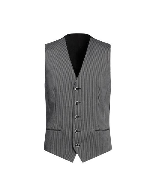 Dolce & Gabbana Man Vest Lead Cotton Virgin Wool Elastane
