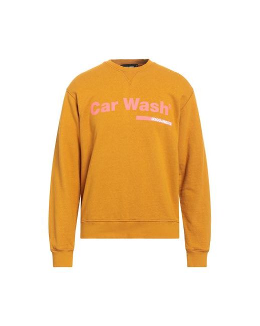 Dsquared2 Man Sweatshirt Mustard Cotton