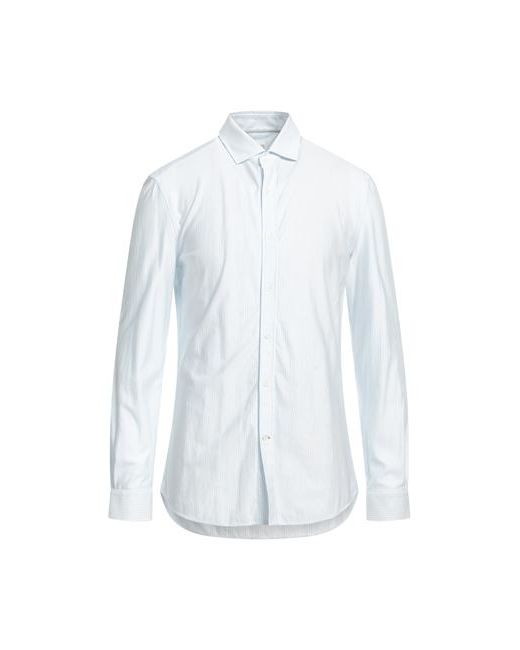 Brunello Cucinelli Man Shirt Sky Cotton