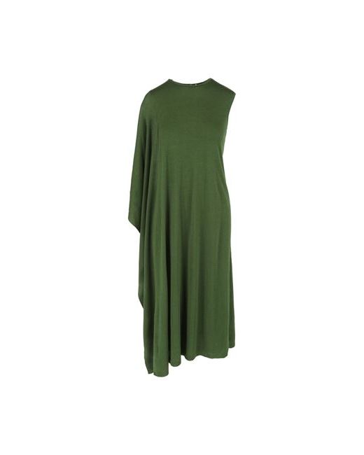 Ferragamo One Shoulder Midi Dress dress Cashmere Silk