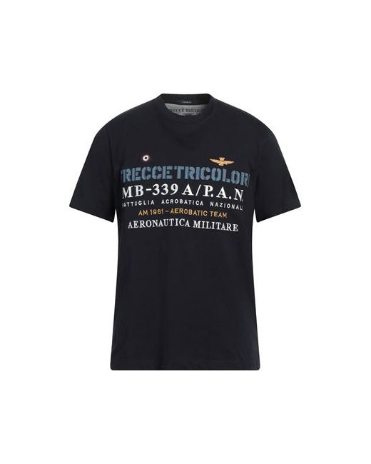Aeronautica Militare Man T-shirt Midnight Cotton