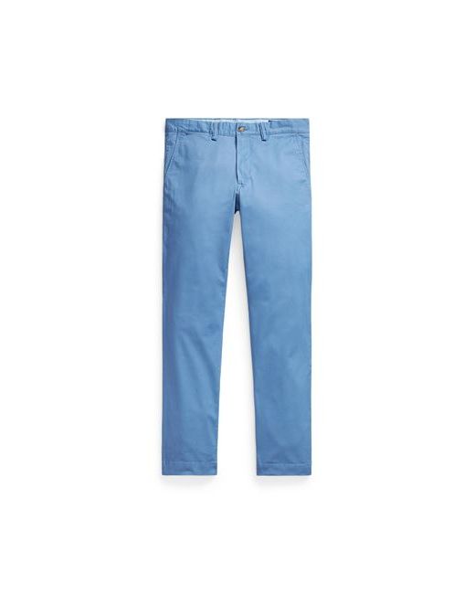 Polo Ralph Lauren Stretch Slim Fit Washed Chino Pant Man Pants Slate 30W-32L Cotton Elastane