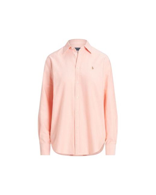 Polo Ralph Lauren Relaxed Fit Cotton Oxford Shirt Salmon