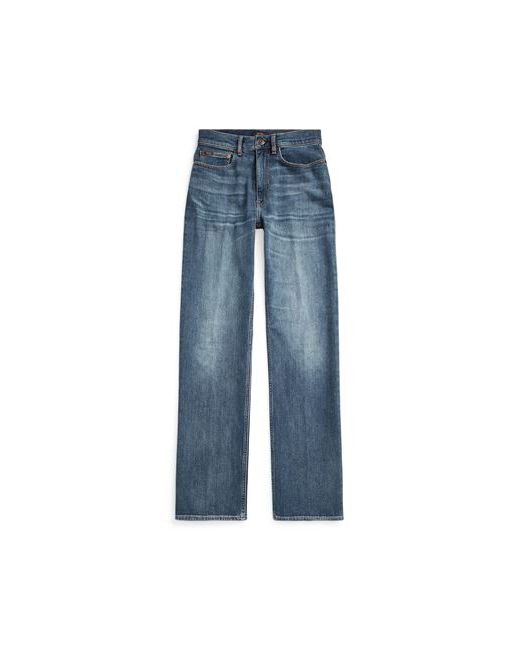 Polo Ralph Lauren High-rise Straight Jean Denim pants Cotton Elastane