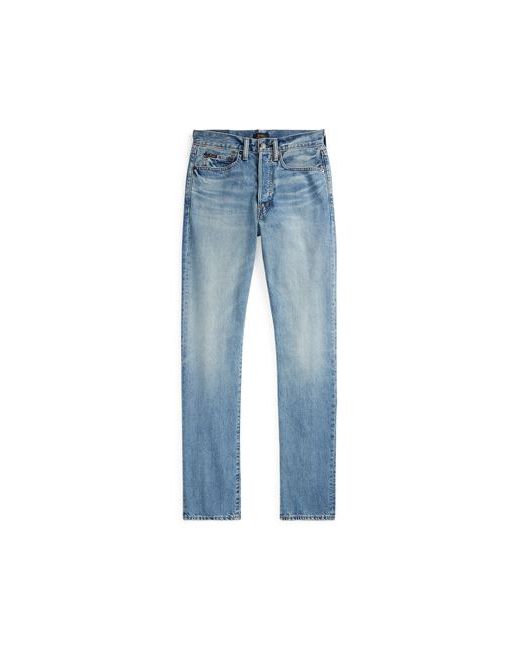 Polo Ralph Lauren High-rise Relaxed Straight Jean Denim pants Cotton Lyocell