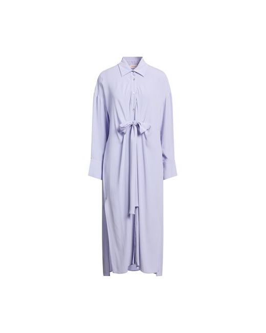 Jucca Midi dress Lilac Acetate Silk