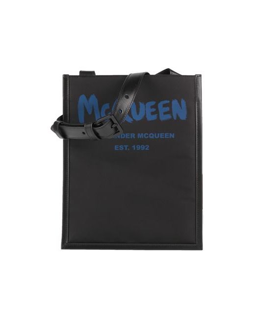 Alexander McQueen Man Cross-body bag Textile fibers Soft Leather