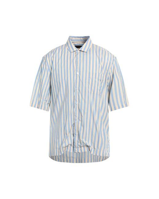 Lardini Man Shirt Sky Cotton
