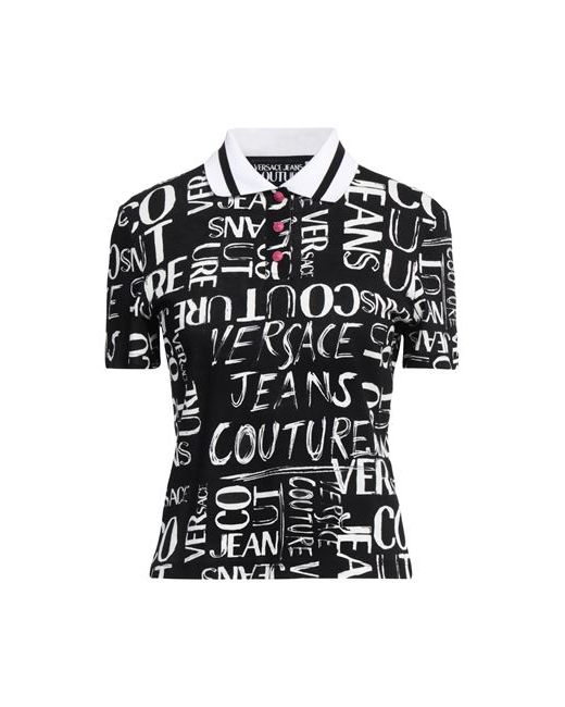 Versace Jeans Couture Polo shirt Cotton Polyester Polyamide Elastane