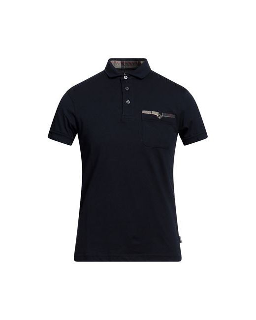 Barbour Man Polo shirt Midnight Cotton