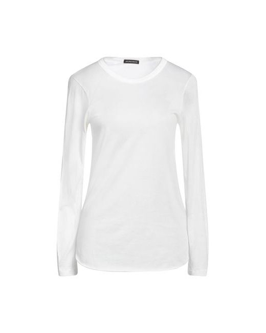 Ann Demeulemeester T-shirt Ivory Cotton Silk