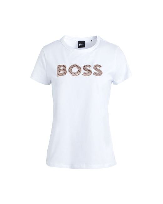 Boss T-shirt Cotton Elastane
