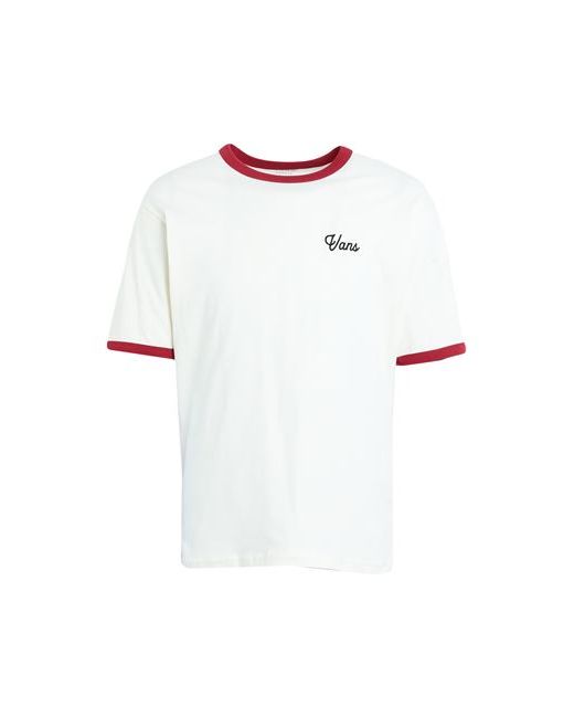 Vans Parts And Service Ss Tee Man T-shirt Ivory Cotton