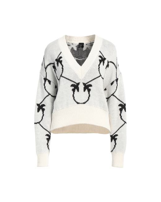 Pinko Sweater Cream Acrylic Alpaca wool Wool