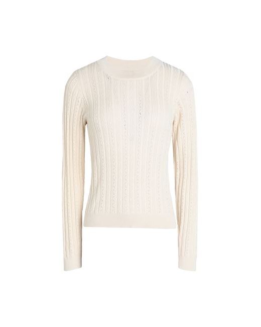 Vero Moda Sweater Ivory Cotton Tencel Modal